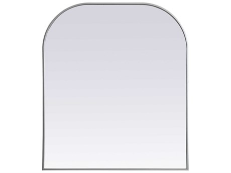 Elegant Lighting Blaire Silver Arch Wall Mirror