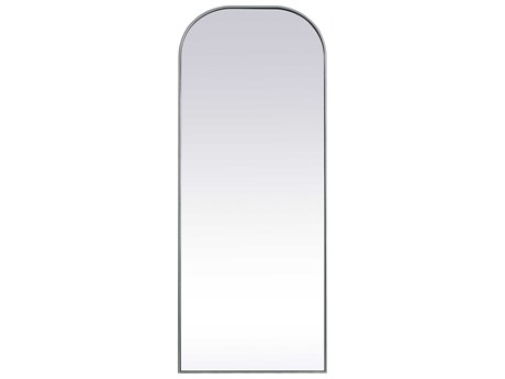 Elegant Lighting Blaire Silver Arch Floor Mirror