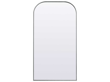 Elegant Lighting Blaire Silver Arch Floor Mirror