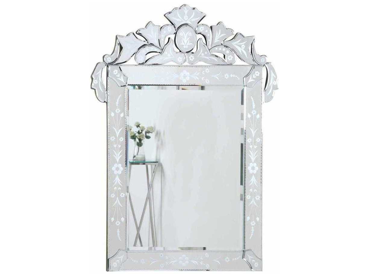 Elegant Lighting Clear 28'' W x 36'' H Wall Mirror EGMR2014C