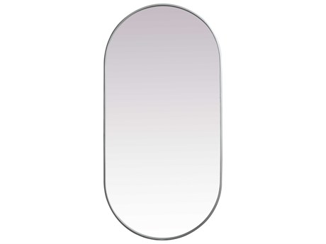 Elegant Lighting Asha Oval Wall Mirror