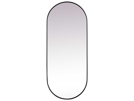 Elegant Lighting Asha Oval Wall Mirror