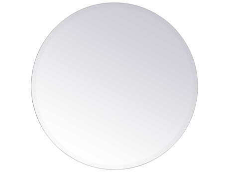 Elegant Lighting Gracin Clear Round Wall Mirror