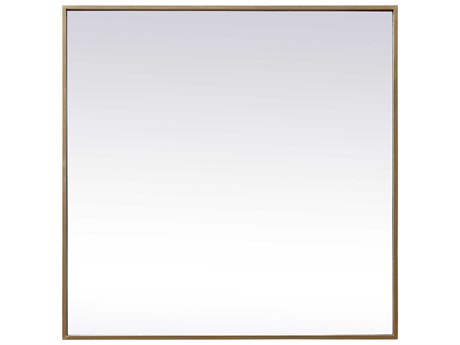 Elegant Lighting Eternity Square Wall Mirror