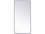Elegant Lighting Eternity White 36''W x 72''H Rectangular Wall Mirror  EGMR43672WH