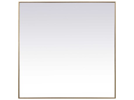 Elegant Lighting Eternity Square Wall Mirror