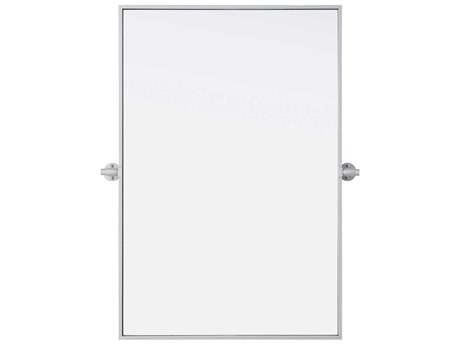 Elegant Lighting Amoura Silver Rectangular Wall Mirror