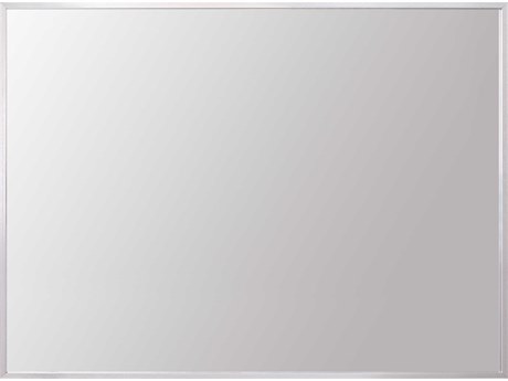 Elegant Lighting Grace Silver Rectangular Wall Mirror