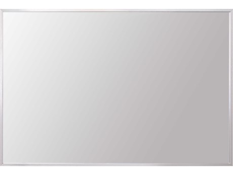 Elegant Lighting Grace Silver Rectangular Wall Mirror