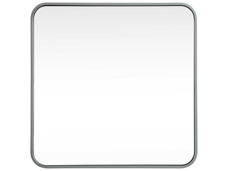 Elegant Lighting Evermore Square Wall Mirror
