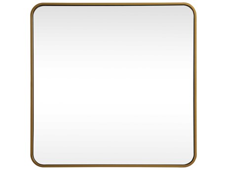 Elegant Lighting Evermore Square Wall Mirror