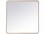 Elegant Lighting Evermore Silver 36''W x 36''H Rectangular Wall Mirror  EGMR803636S