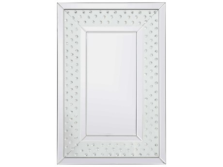 Elegant Lighting Sparkle Rectangular Wall Mirror