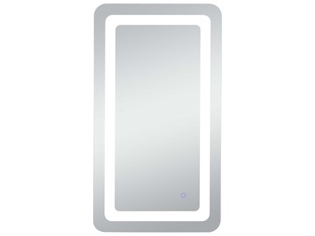 Elegant Lighting Genesis Rectangular Wall Mirror