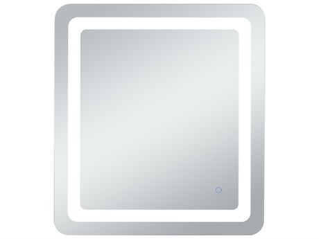 Elegant Lighting Genesis Rectangular Wall Mirror