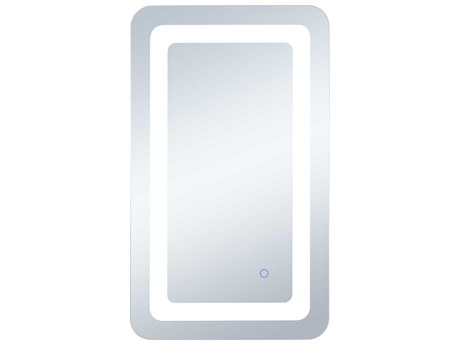 Elegant Lighting Genesis Rectangular Wall Mirror
