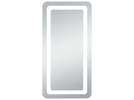 Elegant Lighting Genesis Rectangular Wall Mirror