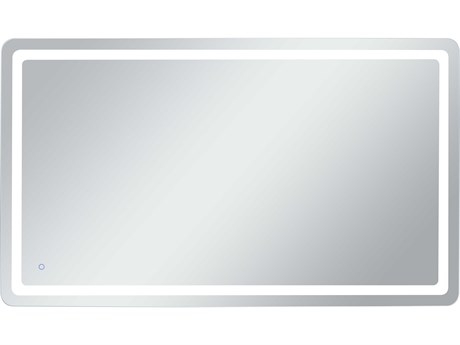 Elegant Lighting Genesis Rectangular Wall Mirror