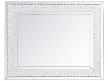 Elegant Lighting Raiden Rectangular LED Wall Mirror