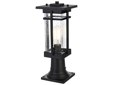 Elegant Lighting Livingston 1-Light Outdoor Post Light