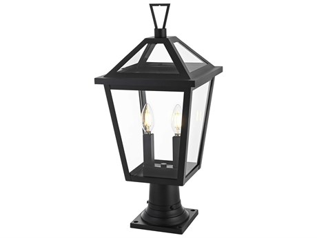 Elegant Lighting Frankford 2-Light Outdoor Post Light
