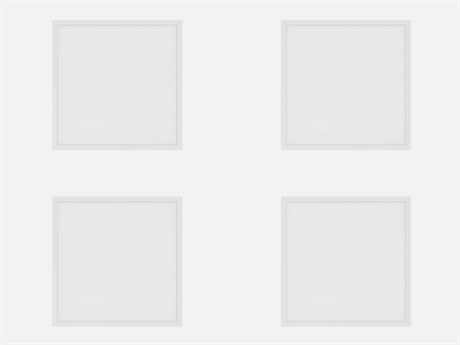 Elegant Lighting White Recessed Light Set of 4