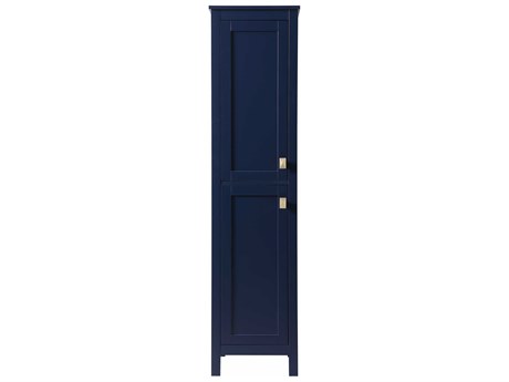 Elegant Lighting Adian Blue Bathroom Linen Storage