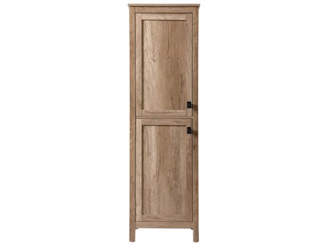 Elegant Lighting Adian Natural Oak Bathroom Linen Storage