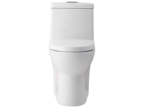 Elegant Lighting Winslet White Winslet One-Piece Elongated Toilet