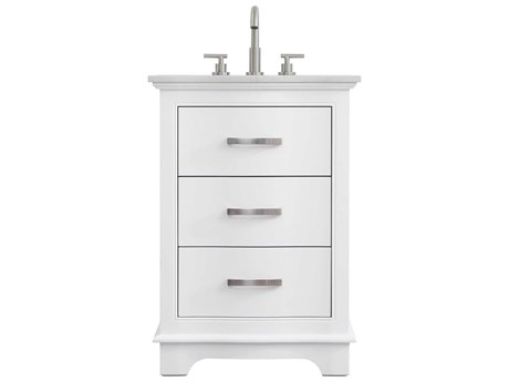 Elegant Lighting Knox White 24" Vanity