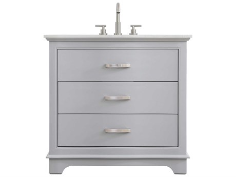 Elegant Lighting Knox Grey 36" Vanity