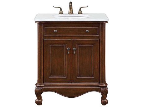 Elegant Lighting Berkshire Brown 30" Vanity