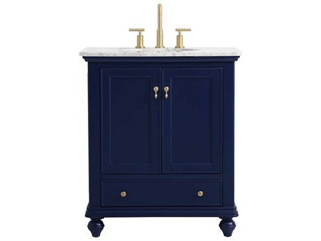 Elegant Lighting Otto Blue 30" Vanity