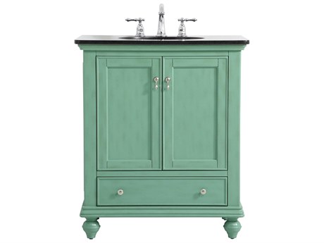 Elegant Lighting Otto Vintage Mint 30" Vanity
