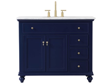Elegant Lighting Otto Blue 42" Vanity