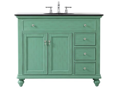 Elegant Lighting Otto Vintage Mint 42" Vanity