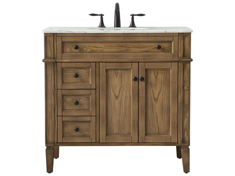 Elegant Lighting Park Avenue Driftwood 36" Vanity