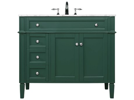 Elegant Lighting Park Avenue Green 40" Vanity