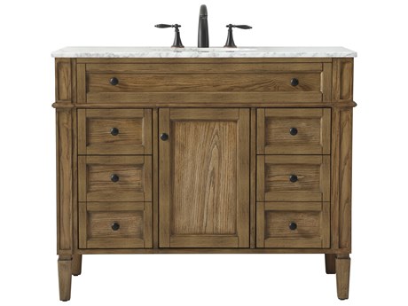 Elegant Lighting Park Avenue Driftwood 42" Vanity