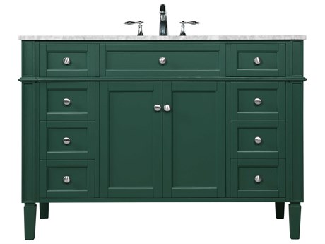 Elegant Lighting Park Avenue Green 48" Vanity