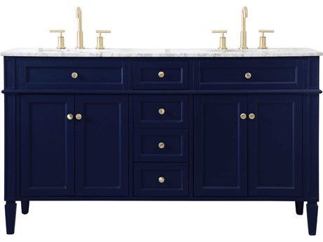 Elegant Lighting Blue 60" Vanity
