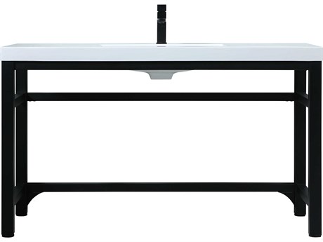 Elegant Lighting Raya Black ADA Compliant Vanity