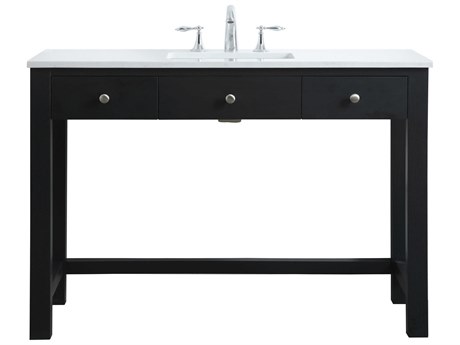 Elegant Lighting Hudson Black ADA Compliant Vanity