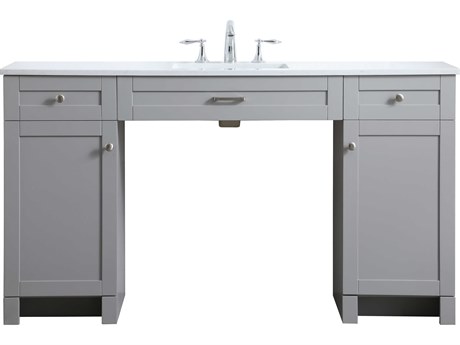 Elegant Lighting Cooper Grey ADA Compliant Vanity