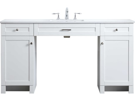 Elegant Lighting Cooper White ADA Compliant Vanity