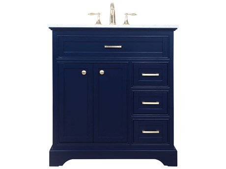 Elegant Lighting Americana Blue 32" Vanity