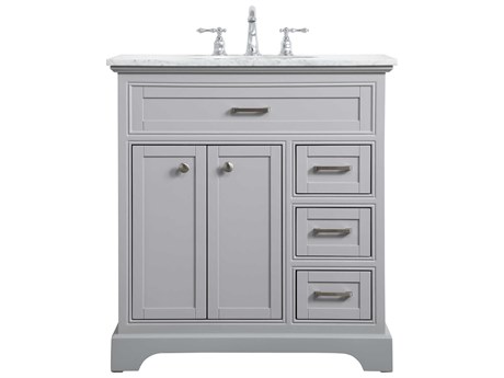 Elegant Lighting Americana Grey 32" Vanity