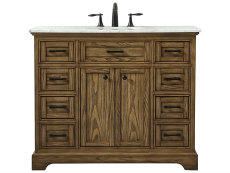 Elegant Lighting Americana Driftwood 42" Vanity