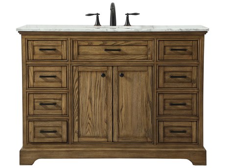 Elegant Lighting Americana Driftwood 48" Vanity