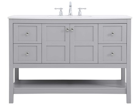 Elegant Lighting Theo Gray 48" Vanity